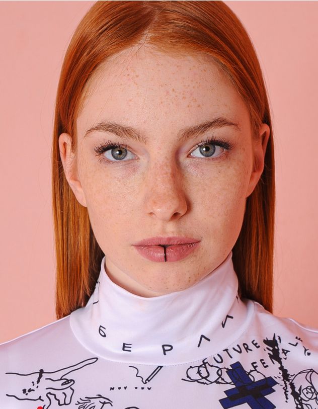 Сережка обманка на губу | 239799-02-XX - A-SHOP