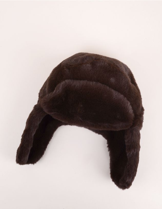 Шапка вушанка хутряна | 268940-33-XX - A-SHOP