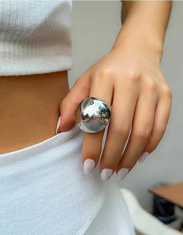 Кільце з глянцевим покриттям | 263914-05-39 - A-SHOP