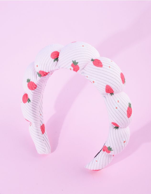 Обідок для волосся з принтом | 265963-15-XX - A-SHOP