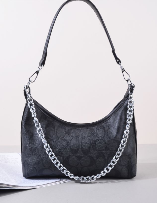 Сумка багет з ланцюжком | 265908-02-XX - A-SHOP