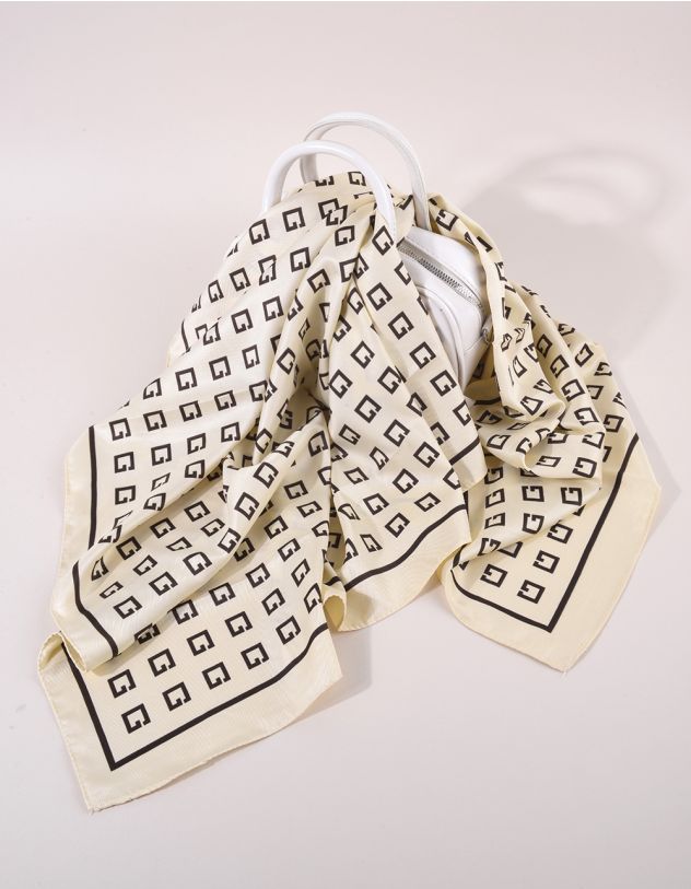 Хустка на шию з принтом | 256764-40-XX - A-SHOP