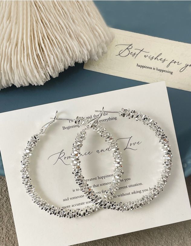 Сережки кільця | 267666-05-XX - A-SHOP