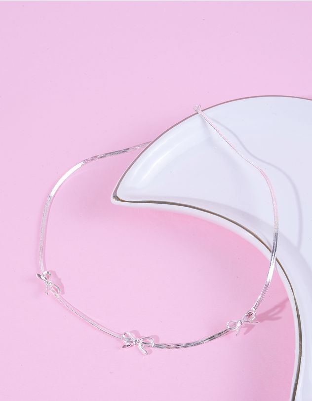 Чокер на шию з бантами | 264126-05-XX - A-SHOP