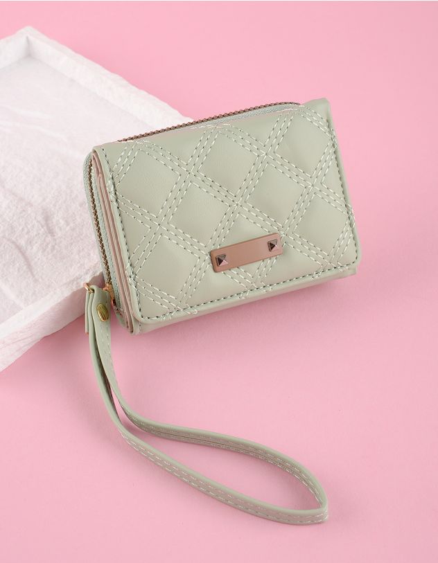 Гаманець портмоне стьобаний | 258311-37-XX - A-SHOP