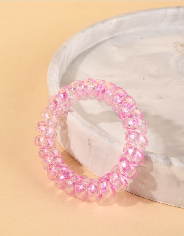 Резинка для волосся пружинка прозора | 258758-14-XX - A-SHOP