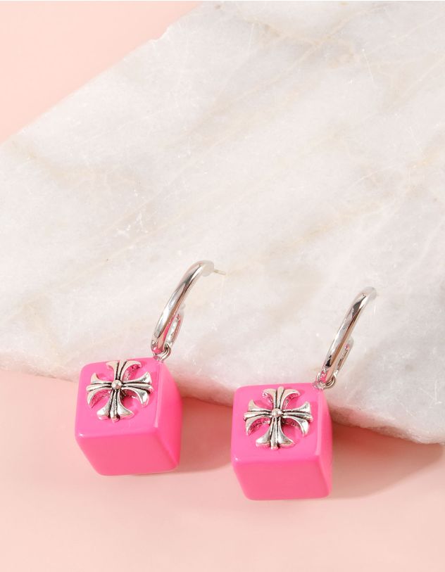 Сережки з хрестами | 257788-70-XX - A-SHOP