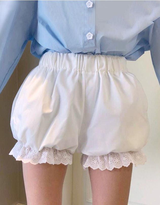 Шорти панталони з мереживом | 265096-01-22 - A-SHOP