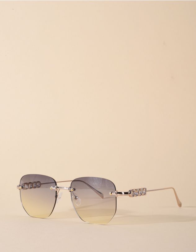 Окуляри сонцезахисні шестикутники | 266510-29-XX - A-SHOP