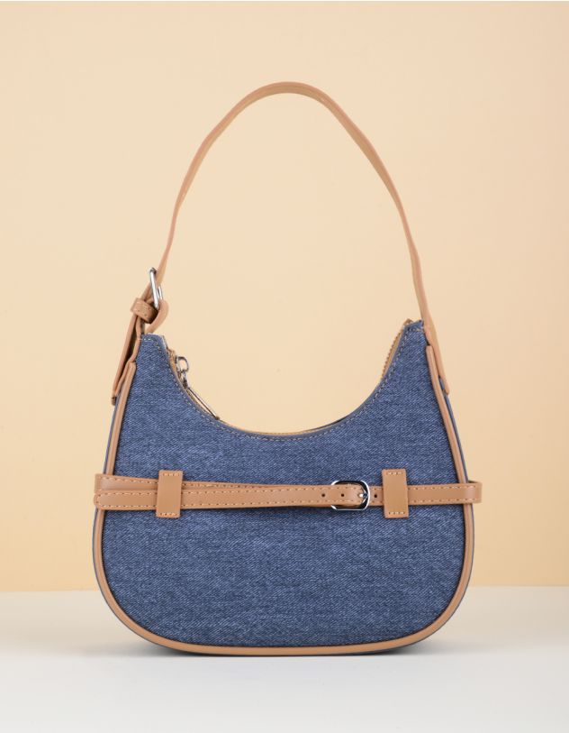 Сумка багет на на довгому ремінці | 264886-13-XX - A-SHOP