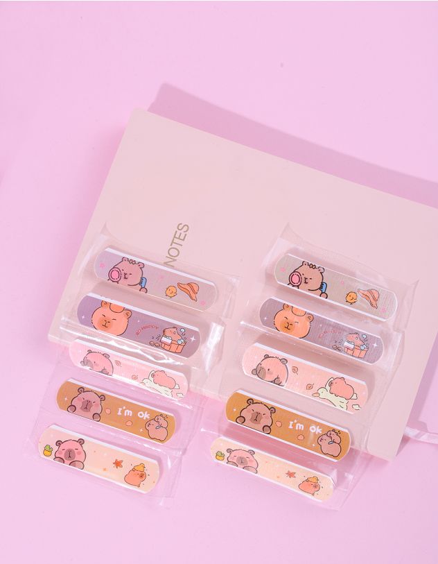 Пластир з принтом капібари | 264154-44-XX - A-SHOP