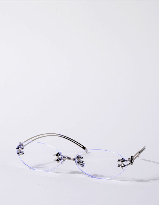 Окуляри іміджеві з перфорованими дужками | 264964-05-XX - A-SHOP