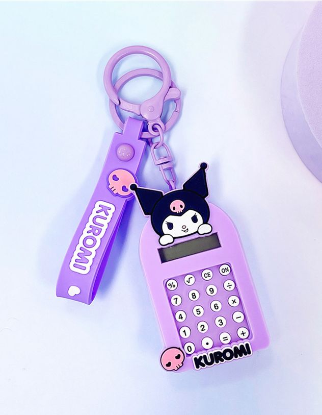 Брелок калькулятор з зображенням персонажа аніме Куромі та Мелоді | 262185-35-XX - A-SHOP