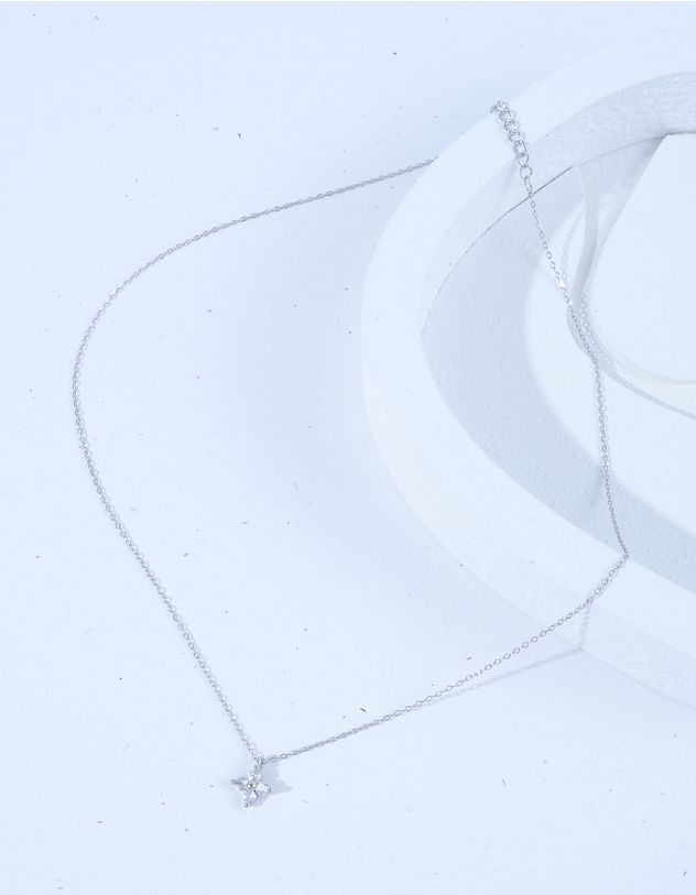 Підвіска на шию з кулоном у стразах | 264109-05-XX - A-SHOP