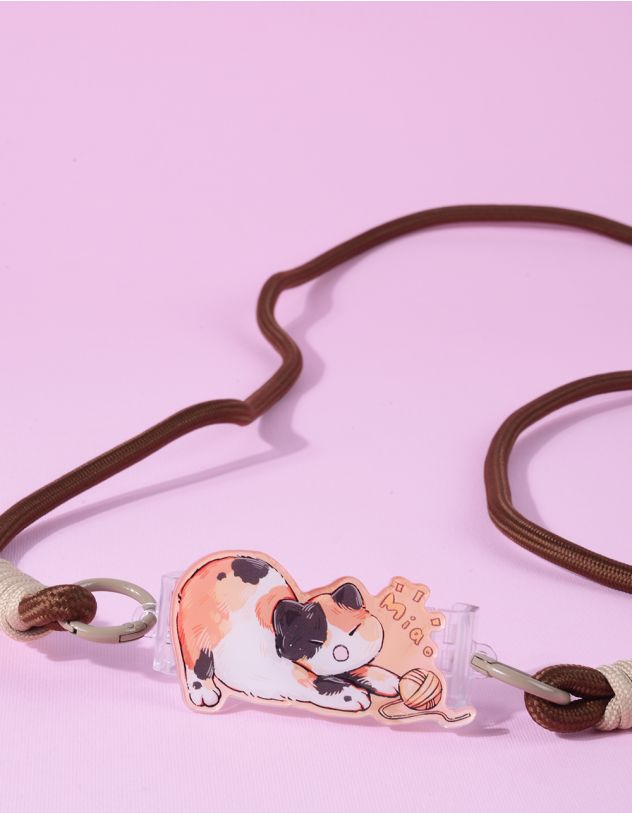 Підвіска на телефон з котиком | 265584-12-XX - A-SHOP