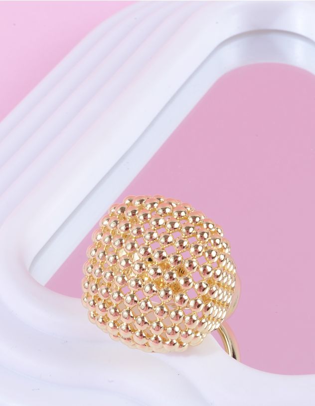 Кільце широке з перфорацією | 261671-04-38 - A-SHOP