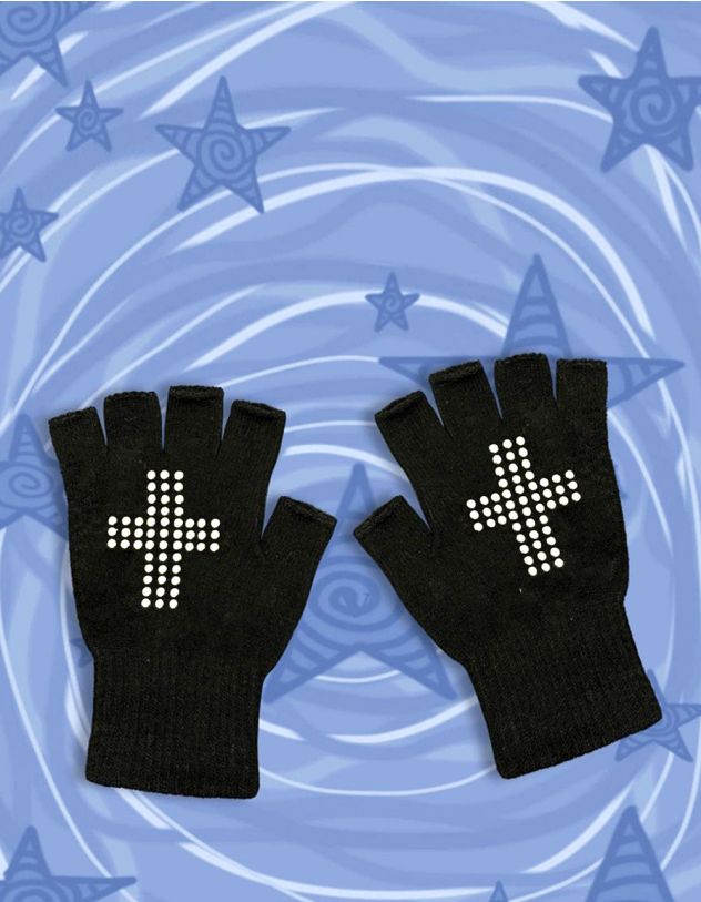 Мітенки з зображенням хреста | 268548-02-XX - A-SHOP