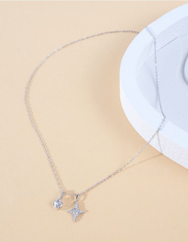 Підвіска на шию з кулоном у вигляді зірки | 264105-05-XX - A-SHOP