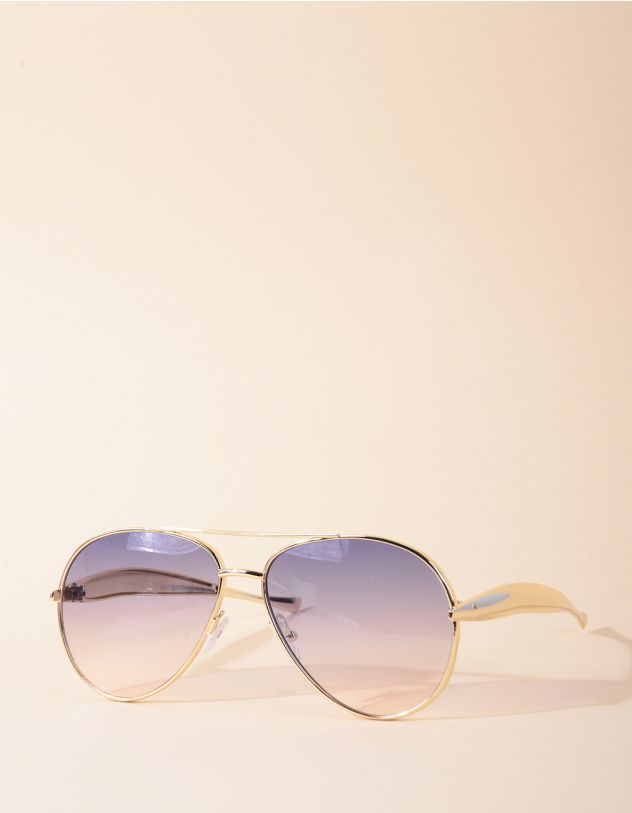 Окуляри від сонця авіатори з градієнтом | 266486-35-XX - A-SHOP