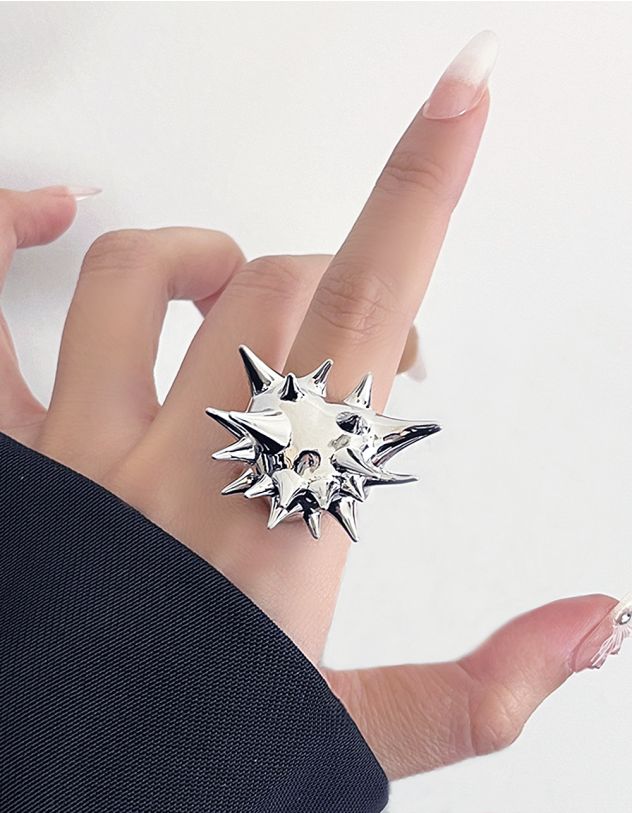 Кільце у вигляді серця з шипами | 267488-05-38 - A-SHOP