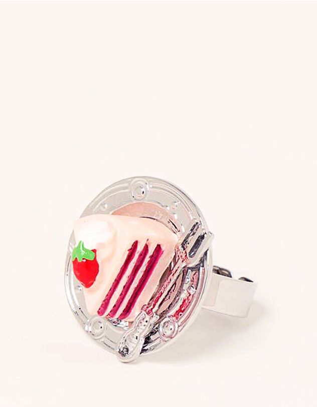 Кільце у вигляді тарілки з тортом | 260635-05-37 - A-SHOP