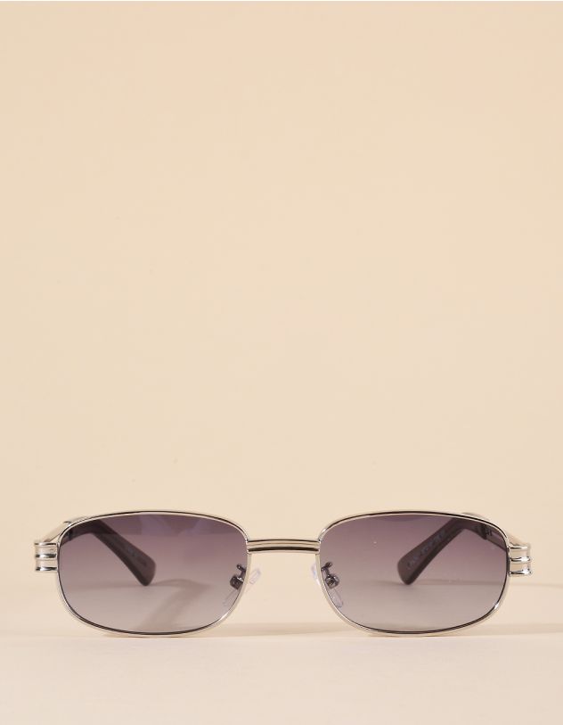 Окуляри від сонця вузькі з перфорацією на дужках | 266482-11-XX - A-SHOP
