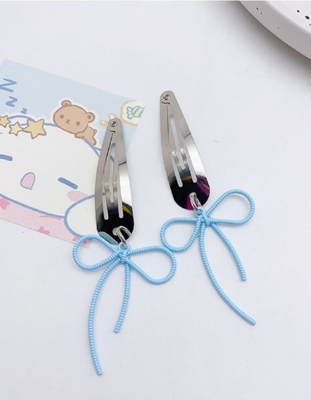 Заколка для волосся у наборі з бантиками | 260758-18-XX - A-SHOP