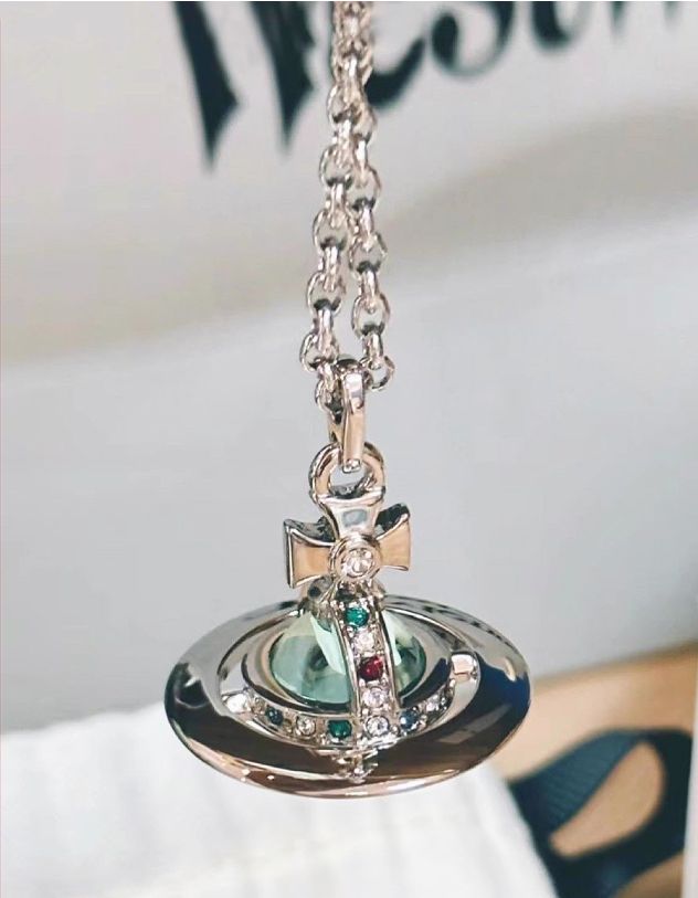 Підвіска на шию з кулоном у вигляді Сатурна | 261081-64-XX - A-SHOP