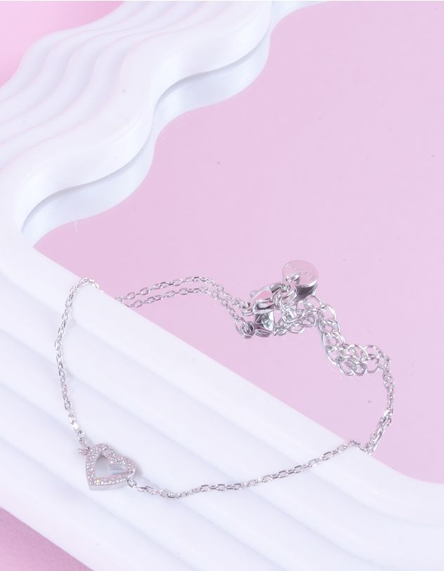 Браслет на руку з серцем | 264038-05-XX - A-SHOP