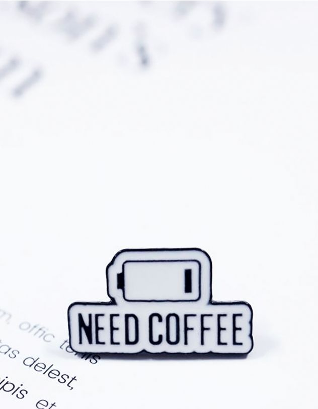 Брошка з написом | 265977-01-XX - A-SHOP