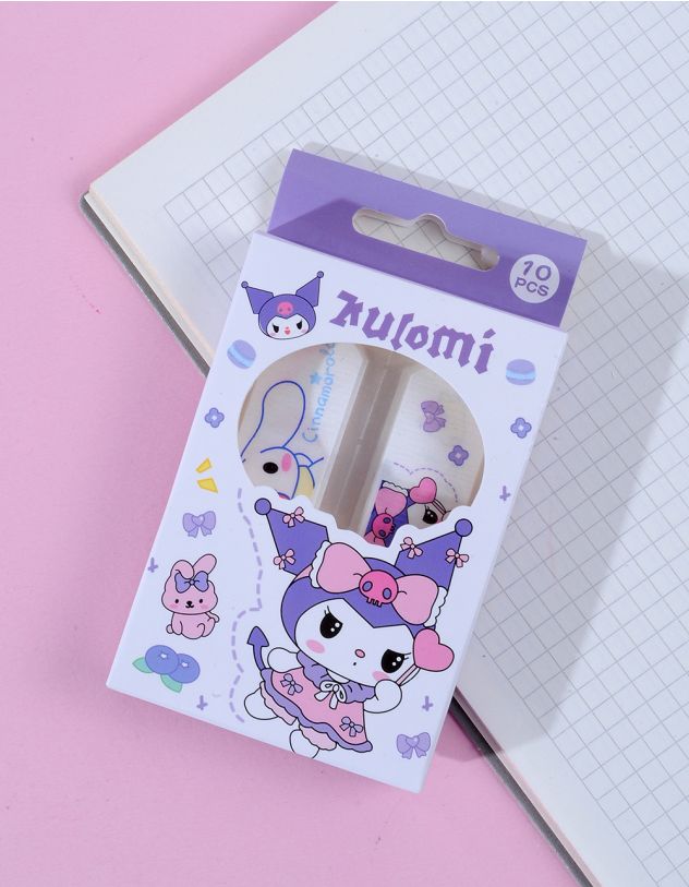 Пластир декоративний з принтом персонажа аніме Куромі та Мелоді | 264155-03-XX - A-SHOP