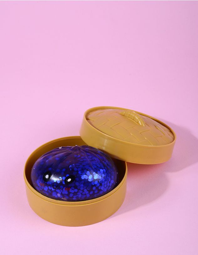 Сквіш антистрес у вигляді пельменя з блискітками | 269345-13-XX - A-SHOP