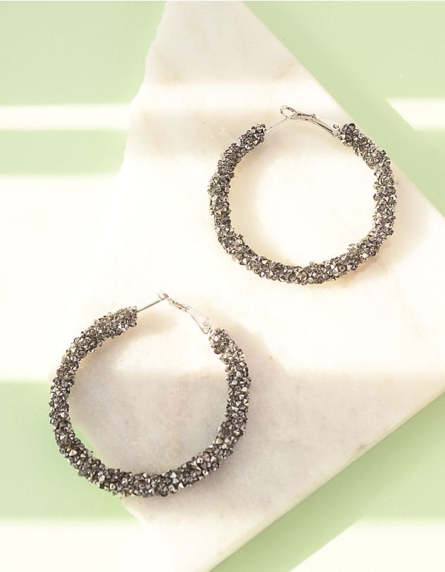 Сережки кільця з фурнітури | 252546-02-XX - A-SHOP