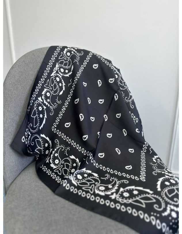 Хустка з етнічним принтом | 264164-02-XX - A-SHOP