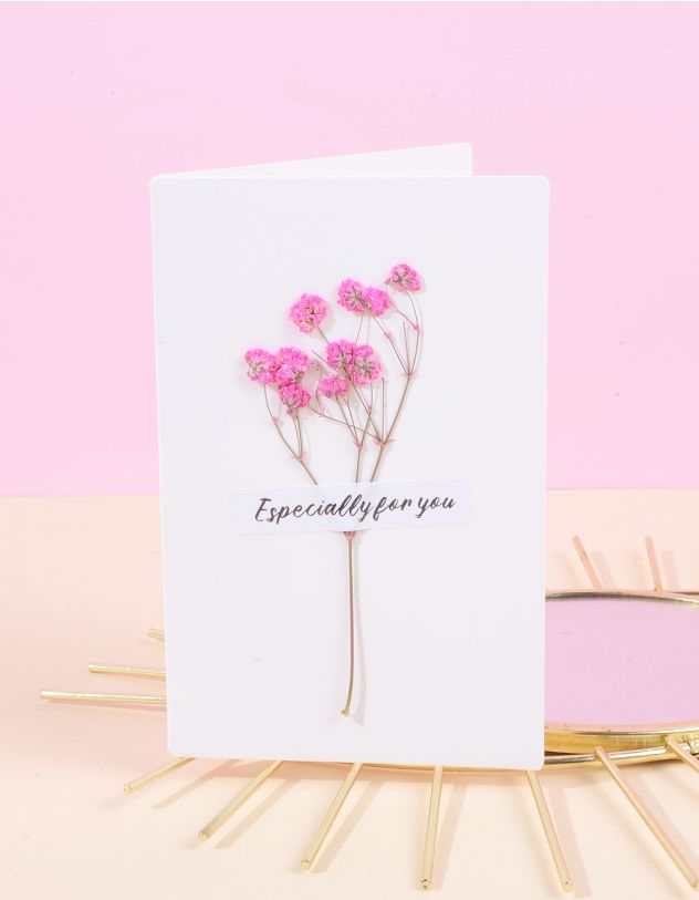 Листівка з квітами | 263196-14-XX - A-SHOP