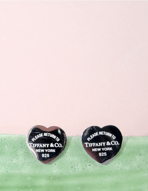 Сережки пусети у вигляді серця | 259084-05-XX - A-SHOP