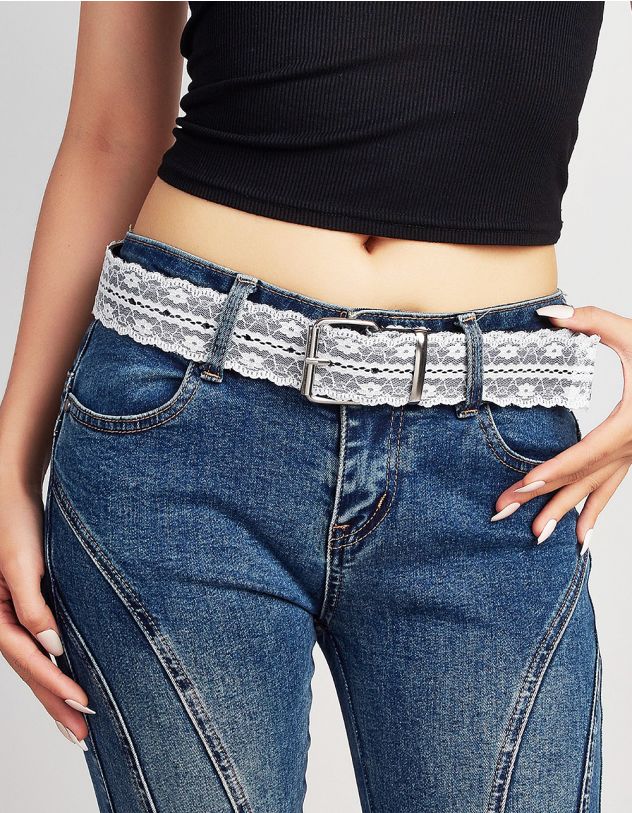 Ремінь з мереживом | 265752-02-XX - A-SHOP