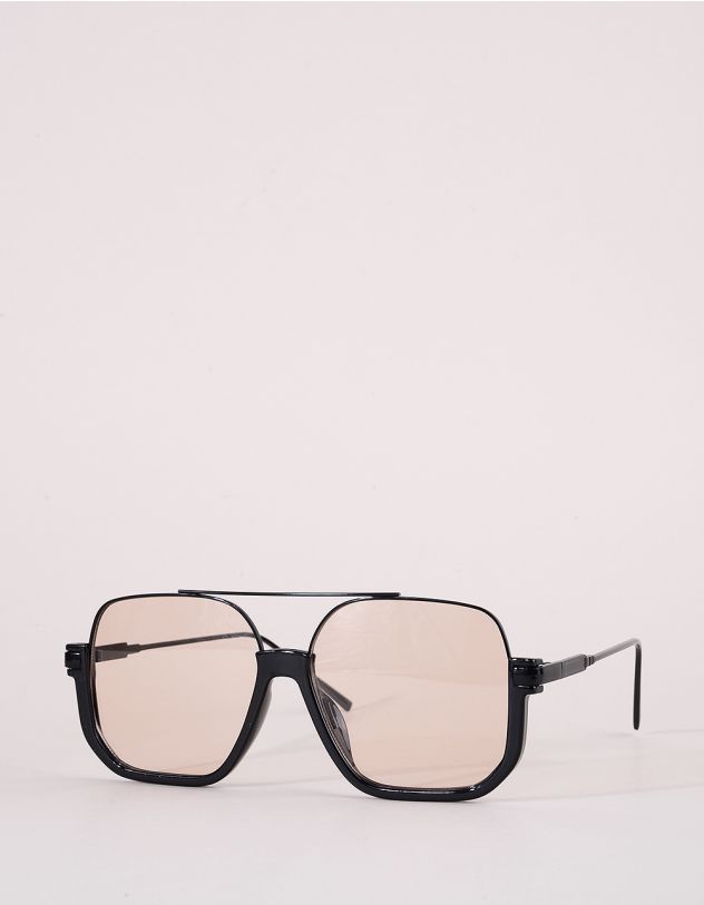 Окуляри oversize квадратні з тонкими дужками | 268457-22-XX - A-SHOP