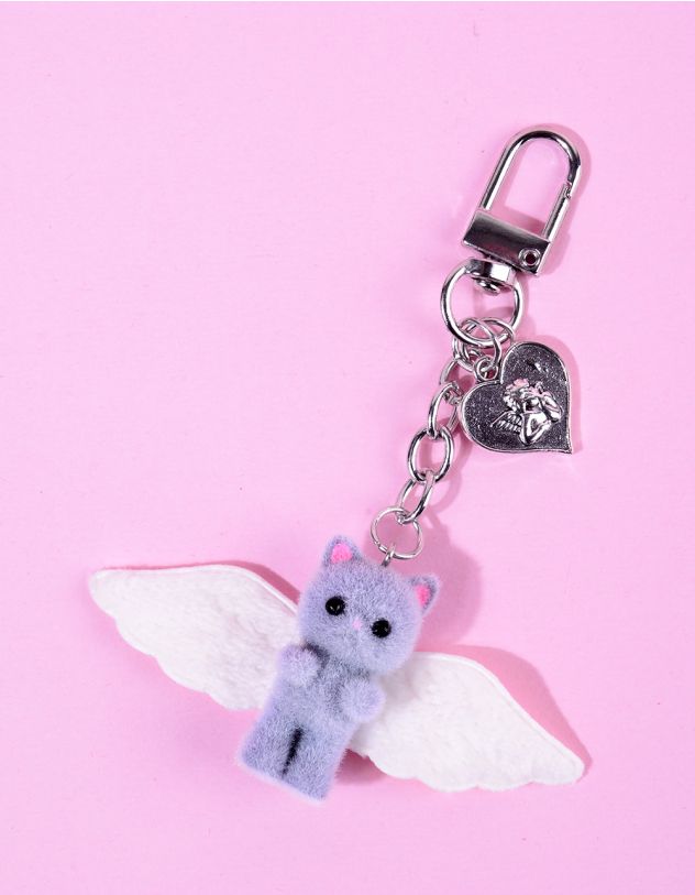 Брелок у вигляді котика з крилами | 267280-11-XX - A-SHOP