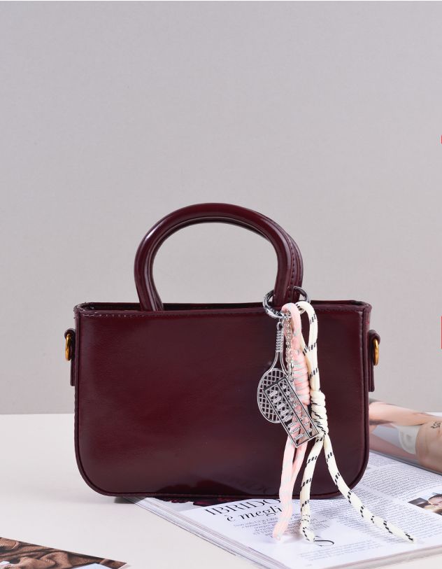 Сумка через плече з брелоком у вигляді ракетки | 264249-27-XX - A-SHOP