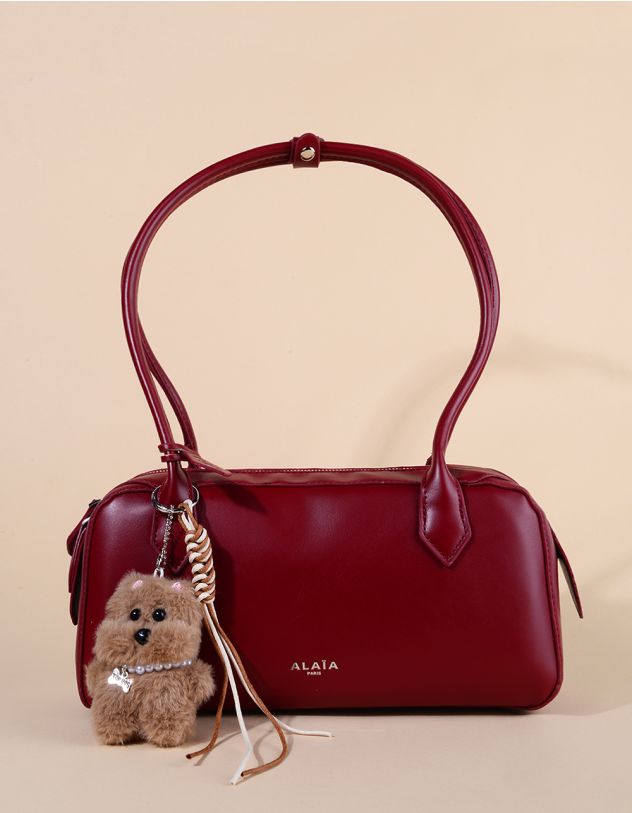 Сумка класична з брелоком у вигляді песика | 265848-27-XX - A-SHOP