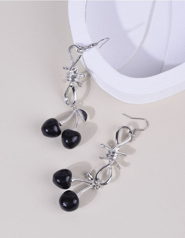 Сережки довгі у вигляді вишні | 264619-07-XX - A-SHOP
