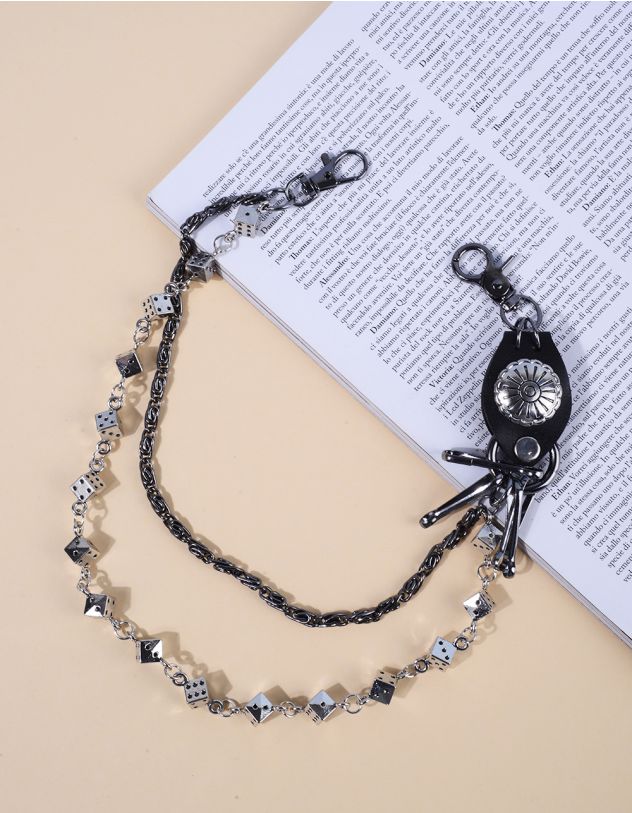 Ланцюжок на пояс з гральними кубиками | 265562-05-XX - A-SHOP