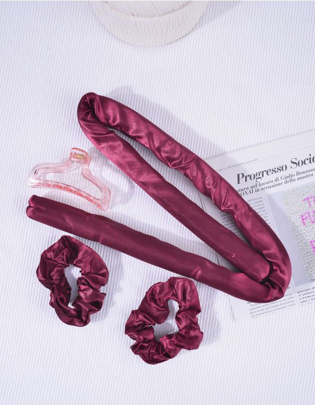 Аксесуари для волосся у наборі із крабіка джгута та резинок | 249431-27-XX - A-SHOP