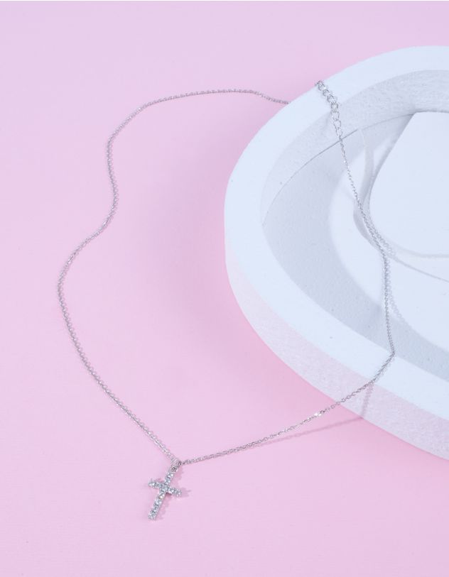 Підвіска на шию з хрестиком | 264571-05-XX - A-SHOP