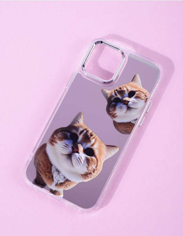 Чохол на телефон  iphone з принтом котика | 266364-12-69 - A-SHOP