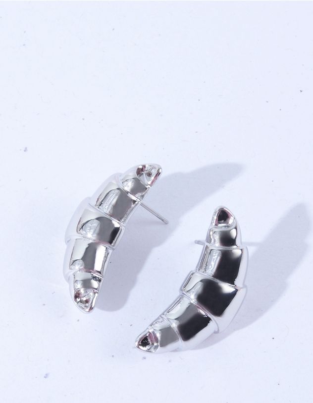 Сережки у вигляді круасана | 264149-05-XX - A-SHOP