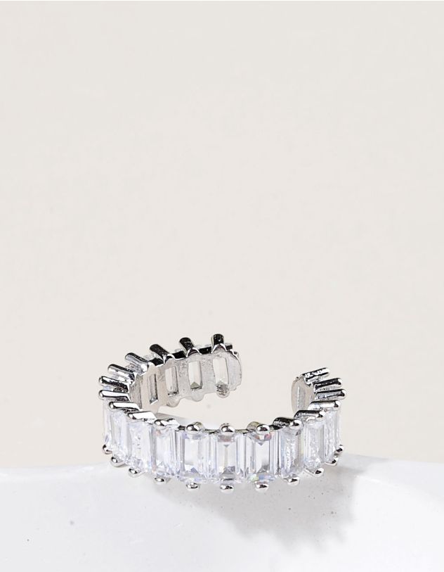 Кільце інкрустоване стразами | 256508-06-36 - A-SHOP