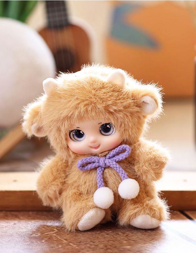 Брелок на сумку у вигляді ляльки у костюмі звірятка | 267647-34-XX - A-SHOP