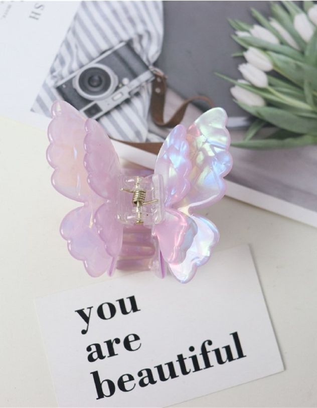 Заколка для волосся крабік у вигляді метелика | 263378-35-XX - A-SHOP